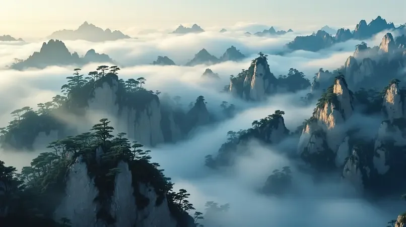 黄山云海 - 飘零影视 黄山云海